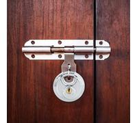 vidaXL Cerraduras tipo disco con llaves 12 pcs Plateado 7 x 2.4 x 7 cm, Oficina, soluciones circulares para espacios versátiles, diseños duraderos que mejoran la funcionalidad, eficiencia y estética