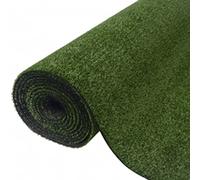 vidaXL Césped Artificial, Tapete de Hierba, Alfombrilla para Paisaje, Decoración de Suelo para Jardín Patio Balcón, Verde 7/9 mm 1x5 m