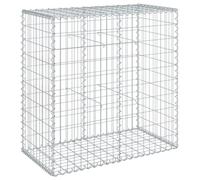 vidaXL Cesta de gaviones con Cubierta Hierro galvanizado 100x50x100 cm