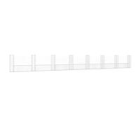 vidaXL Cesta de Gaviones Forma de U 8 Postes Patio Jardín Exterior Jardinera Planta Valla Cama Vegetal Decoración Estable de Hierro 860x20x100 cm