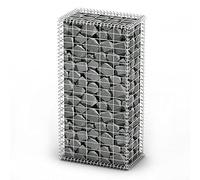 vidaXL Cesta para Muro de Gaviones con Tapas 100x50x30 cm Acero Galvanizado
