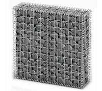 vidaXL Cesta para Muro de Gaviones con Tapas 100x100x30 cm Acero Galvanizado