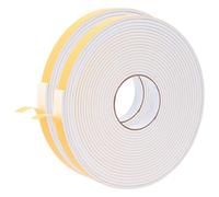 VidaXL - Cinta adhesiva de espuma (2 unidades, 20 mm x 10 m, espuma CR, cinta adhesiva redonda, espuma CR, protección contra la humedad, eficaz y universal, aislamiento