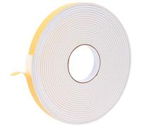 VidaXL - Cinta adhesiva de espuma (20 mm x 10 m, espuma CR, cinta adhesiva redonda, espuma CR, protección contra la humedad, eficaz y universal, aislamiento