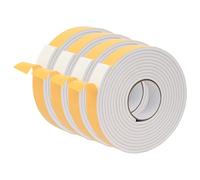 VidaXL - Cinta adhesiva de espuma (4 unidades, 30 mm x 5 m, espuma CR, cinta adhesiva redonda, espuma CR, protección contra la humedad, eficaz y universal, aislamiento
