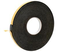 vidaXL Cinta de espuma autoadhesiva Negro 15mm x 10m Espuma CR