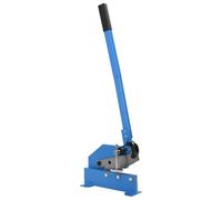 vidaXL Cizalla de palanca 200 mm Azul – Cuchilla guillotina