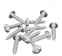 vidaXL Clavo autorroscante 12 pcs Recubierto de zinc 4 x 20 mm Acero, Otros, Circular, Equipos industriales, Herramientas duraderas para procesos de producción eficaces, Mejora del rendimiento, Soluc