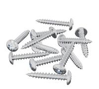 vidaXL Clavo autorroscante 12 pcs Recubierto de zinc 4 x 25 mm Acero, Otros, Circular, Equipos industriales, Herramientas duraderas para procesos de producción eficaces, Mejora del rendimiento, Soluc