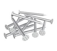 vidaXL Clavos para Madera 100000 pcs Metal, Hardware de hierro, sujetadores para madera, proyectos de bricolaje, set de clavos, suministros de renovación del hogar, esenciales de carpintería para tra