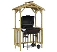 vidaXL Cobertizo para Barbacoa Madera de Pino impregnada