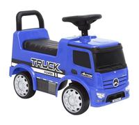 vidaXL Coche para Niños Truck de Paseo Correpasillos Andador Juguete Automóviles Bebés Infantil Asiento Almacenamiento Volante Ergonómico Azul