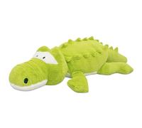 vidaXL Cocodrilo de Peluche Gigante XXL 100 cm Verde Animal Grande de Juguete