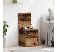 vidaXL Cofre de Almacenamiento vidaXL en Madera Vieja | Acabado Sólido 40 x 42 x 46 cm, para Organizar en Muebles de Dormitorio y , una Interior