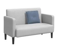 vidaXL Cojín de Espalda Azul 50 x 45 cm Tela de Pana, Sala de Estar, Moderno, cojín Rectangular, cojín Suave al Tacto, Fundas Que se quitan, cojín Decorativo