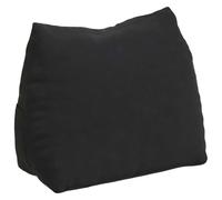 vidaXL Cojín de Espalda Negro 45 x 20 x 35 cm Tela de Pana, Decoración de Sala de Estar, Accesorios de sofá Modernos, Fundas Removibles, Cojines Suaves, cojín de Asiento Interior, cojín de relajación