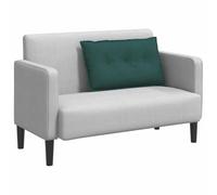 vidaXL Cojín de Espalda Verde Oscuro 80 x 19 x 50 cm Tela, Sala de Estar, Rectangular, Contemporáneo, Fundas Removibles, Almohada de Soporte, Cojín Decorativo, Textil de Interior, Acolchado