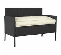 vidaXL Cojín de Palet Crema 120 x 60 x 12 cm | Funda Quitable de Tela de Poliéster Duradera, Ideal para Sillas y Sofás, Decorar Jardines. Resistente al Agua y Cómodo para Uso Interior