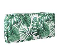 vidaXL Cojín de Pallet con diseño de Hojas de 80 x 40 x 12 cm. Resistente al Agua, Ideal para Respaldo, Sirve para Uso en Interiores y también para Decorar Espacios Exteriores como el jardín. Amortig