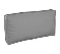 vidaXL Cojín Gris 120 x 60 x 12 cm Tela Oxford, Cojín para Sala, Estilo Moderno, Resistente al Agua, Cuadrado, Ideal para Indoors y Outdoors, ¡relájate y Disfruta