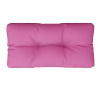 vidaXL Cojín para palés Tela Rosa 70x40x12 cm