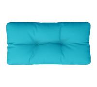 vidaXL Cojín para palés Tela Turquesa 80x40x12 cm