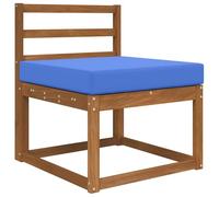 vidaXL Cojín para sofá de Exterior Azul Royal 60 x 60 x 8 cm Poliéster, Cojín Sofá Moderno Exterior, Espuma Resistente, Poliéster Que No Se Desvanece, Asiento Decorativo para el Hogar