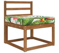 vidaXL Cojín para sofá de Exterior de Colores 60 x 60 x 8 cm Poliéster, Cojín Sofá Moderno Exterior, Espuma Resistente, Poliéster Que No Se Desvanece, Asiento Decorativo para el Hogar