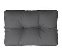 vidaXL Cojín para sofá de palets de Tela Antracita 50x40x12 cm