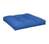 vidaXL Cojín para sofá de palets de Tela Azul 80x80x12 cm