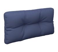 vidaXL Cojín para sofá de palets de Tela Azul Marino 120x40x12 cm, cojín, cojín de sofá, cojín de Silla, cojín de Exterior, cojín de Respaldo