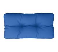 vidaXL Cojín para sofá de palets de Tela Azul Real 80x40x12 cm
