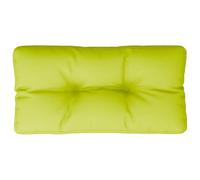 vidaXL Cojín para sofá de palets de Tela Verde Brillante 80x40x12 cm