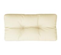 vidaXL Cojín para sofá de palets Tela Crema 80x40x12 cm