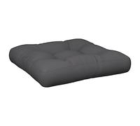vidaXL Cojín para sofá de palets Tela Gris 60x60x12 cm
