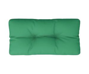 vidaXL Cojín para sofá de palets Tela Verde 70x40x12 cm