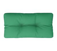 vidaXL Cojín para sofá de palets Tela Verde 80x40x12 cm