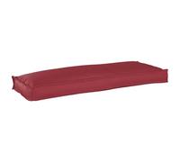 vidaXL Cojín Rojo Vino 110 x 40 x 8 cm Tela Oxford, Cojín Elegante para Sala, Rectangular, Material Resistente al Agua, Almohada Moderna, Toque Suave y Comfy