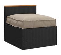 vidaXL Cojín Taupé 70 x 70 x 12 cm Tela Oxford, Cojín Decorativo Cuadrado, Moderno para Interiores y Exteriores, Resistente al Agua,¡un Must para tu hogar