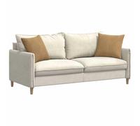 vidaXL Cojines de sofá 2 pcs Marrón 45 x 45 cm Tela de Pana