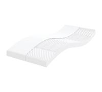 vidaXL Colchón de Espuma de 7 Zonas dureza 20 ILD Blanco 80x220 cm, colchón, colchón refrescante, colchón Blando, colchón de Cama