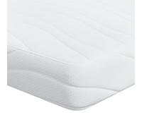vidaXL Colchón de Gel 200 X cm Blanco, firmeza Media. Funda de poliéster, Ideal para Usar en Interiores Invierno y Primavera. Tiene un Estilo Moderno y Ofrece enfriamiento para Que EST