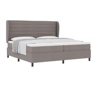 vidaXL Colchón de muelles Pocket Taupe 100 x 200 x 20 cm, Material Duradero y cómodo, con Soporte Medio Duro Ideal para Dormir habitación, Cama Moderna Ajustable, y soluciones de d