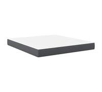 vidaXL Colchón Mediano de Resortes Pocket - Gris Oscuro - 180x200x20 cm