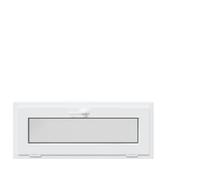 vidaXL Color interno de ventana de sótano blanco RISOR 110 x 45 cm | Elegante y funcional para cualquier habitación, garantiza durabilidad y adecuado para diferentes espacios