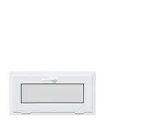 vidaXL Color interno de ventana de sótano blanco RISOR 75 x 45 cm