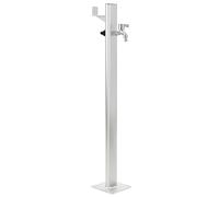 vidaXL Columna Agua para Jardín Aluminio 95 cm Fuente Exterior Patio Terraza
