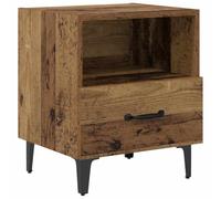 vidaXL Cómoda de noche para el dormitorio - Mesa auxiliar para organizar la casa - Estilo moderno