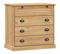 vidaXL Cómoda Vigo Madera Maciza Pino 80x40x76 cm