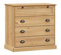 vidaXL Cómoda Vigo Madera Maciza Pino 80x40x76 cm